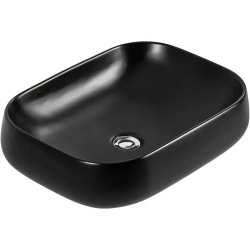 Раковина-чаша Aquatek AQ5526-MB 56x42 см, накладная, черный матовый