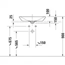 Раковина 60x41,5 см Duravit Viu 2358600000