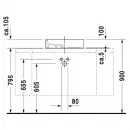 Раковина 47 см Duravit Starck 1 0386470028
