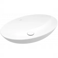 Раковина-чаша Villeroy & Boch Loop & Friends 4A470101 56x38,5 см, накладная, альпийский белый