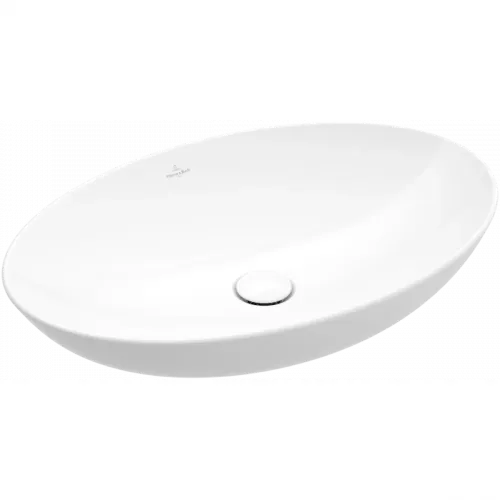 Раковина-чаша Villeroy & Boch Loop & Friends 4A470101 56x38,5 см, накладная, альпийский белый