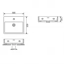 Раковина 50x42 см Wellsee Graceful Pro 150902000