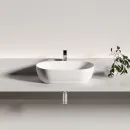 Раковина-чаша Ceramica Nova Twist CN12001MW 50x30 см, накладная, белый матовый