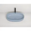 Раковина-чаша Salini S-Stone Luce 110721MF 69x39,5 см, накладная, покраска по RAL матовый полностью