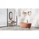 Раковина-чаша Salini S-Stone Luce 110721MF 69x39,5 см, накладная, покраска по RAL матовый полностью