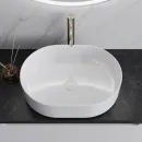 Раковина-чаша BelBagno BB1483 50x37 см, накладная, белый