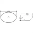 Раковина 52x32 см BelBagno BB1147