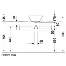 Раковина 33 см Duravit Starck 1 0408330000