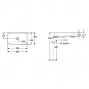 Раковина 60x35 см Villeroy & Boch Finion 414361R1