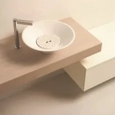 Раковина 45x45 см без декоративной пластины Kerasan Deco Cocktail 480101