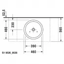 Раковина 46 см Duravit Starck 1 0445460000