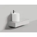 Раковина-чаша Salini S-Sense Armonia Round Top 03 130413TG 45x45 см, накладная, белый глянец