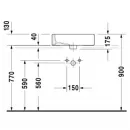 Раковина 50x47 см Duravit Vero 0452500000