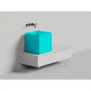 Раковина-чаша Salini S-Sense Armonia Square 03 130513GF 45x45 см, накладная, покраска по RAL глянец полностью