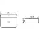 Раковина 50x39 см BelBagno BB1321