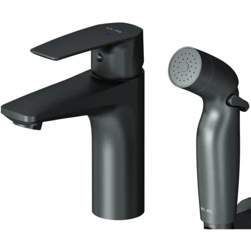Смеситель для раковины с гигиеническим душем AM.PM Gem F90A03022
