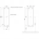 Зеркало Salini Armonia 27MА.01.450.1585 45x158,5 см, с LED-подсветкой, сенсорным выключателем, диммером