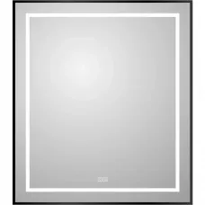 Зеркало BelBagno Kraft SPC-KRAFT-700-800-LED-TCH-WARM-NERO 70x80 см, с LED-подсветкой, сенсорным выключателем, антизапотеванием, черный