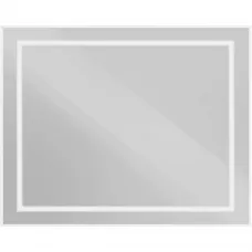 Зеркало BelBagno Kraft SPC-KRAFT-1000-800-SENS-AL 100x80 см, с LED-подсветкой, сенсорным выключателем, алюминий