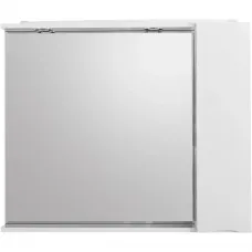 Зеркальный шкаф 90x75 см Bianco Lucido BelBagno Marino MARINO-SPC-900/750-1A-BL-P-R