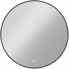 Зеркало 70x70 см черный Vincea VLM-3DE700B-2