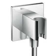 Шланговое подключение с держателем для душа Hansgrohe Fixfit Porter Square 26486000