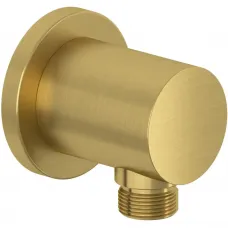 Подключение для душевого шланга Kludi Nova Fonte Puristic 20543N0-15 золотой матовый