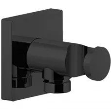 Подключение для душевого шланга с держателем Gessi Emporio 47361#299 черный матовый