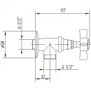 Подключение для душевого шланга Migliore Princeton ML.PRN-858.BR