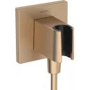 Подключение для душевого шланга с держателем Hansgrohe FixFit E 26889140