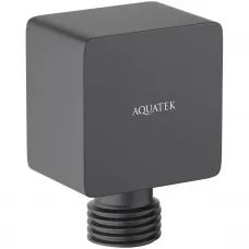Подключение для душевого шланга Aquatek AQ2459MB черный матовый