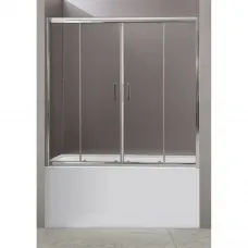 Шторка для ванны BelBagno Uno 170 см прозрачное стекло UNO-VF-2-170/145-C-Cr