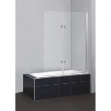 Шторка для ванны 120 см BelBagno Sela SELA-V-21-120/140-P-Cr-R текстурное стекло