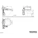 Сиденье для унитаза Toto WASHLET™ EK 2.0 MH/NC TCF6632G#NW1
