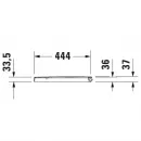 Сиденье для унитаза с микролифтом Duravit P3 Comforts 0020390000