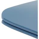Сиденье для унитаза Plumberia Selection IXO XO2060BD с микролифтом, синий глянец
