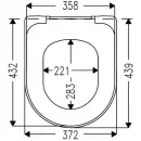 Сиденье для унитаза с микролифтом Villeroy & Boch Antao 8M67S1R1