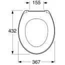 Сиденье для унитаза Gustavsberg Nordic3 9M648101