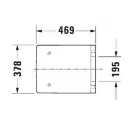 Сиденье для унитаза с микролифтом Duravit Vero Air 0022090000