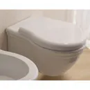 Сиденье для унитаза с микролифтом белый/золото Globo Paestum PA029ORbi/oro