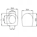 Сиденье для унитаза с микролифтом VitrA S10 800-003-709
