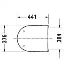 Сиденье для унитаза Duravit D-Neo 0021610000