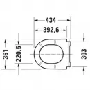 Сиденье для унитаза Duravit D-Neo 0021610000