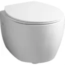 Сиденье для унитаза с микролифтом белый/хром Artceram Step STA0020171