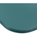 Сиденье для унитаза Plumberia Selection IXO XO2060PL с микролифтом, сине-зеленый глянец