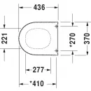 Сиденье для унитаза Duravit Darling New 0069810000