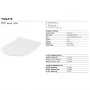 Сидение для унитаза с микролифтом Toto NC TC514F