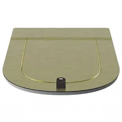 Сиденье для унитаза Artceram The One THA001 73 oro