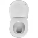 Сиденье для унитаза Roca Debba Round ZRU9307607 с микролифтом, белый