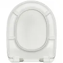 Сиденье для унитаза Roca Debba Round ZRU9307607 с микролифтом, белый